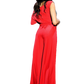 Women's Red Jumpsuit | Red Jumpsuit | The Baddest Stitch